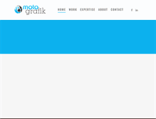 Tablet Screenshot of motografik.com